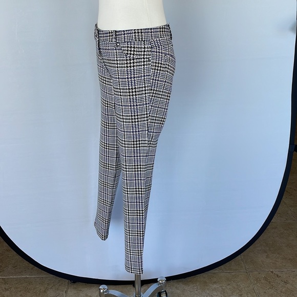 NWOT McLaughlin Plaid Stretchy Pants Size 2 - Picture 13 of 16